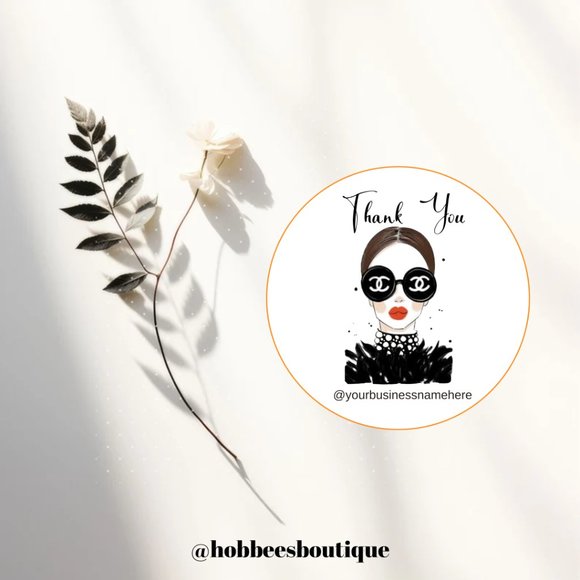 Thank You Stickers For Packaging, Thank You Labels - Picture 2 of 4